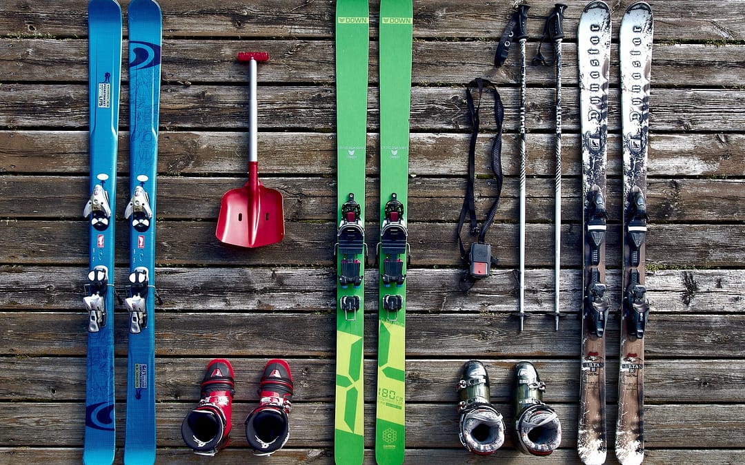 Ski gear which can easily be rented out